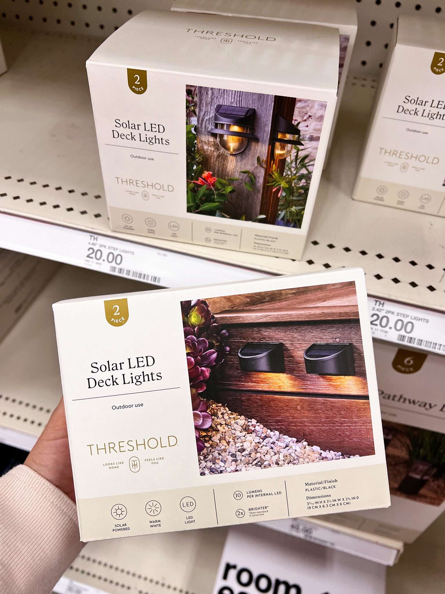 Solar LED lights 30% off this week

Target finds, Target style, patio, Target circle week 

#LTKsalealert #LTKhome #LTKxTarget