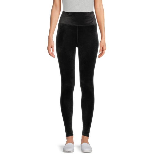 Avia Women's Velour Fashion Leggings - Walmart.com | Walmart (US)
