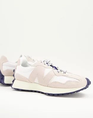 New Balance 327 premium 327 trainers in off white | ASOS (Global)