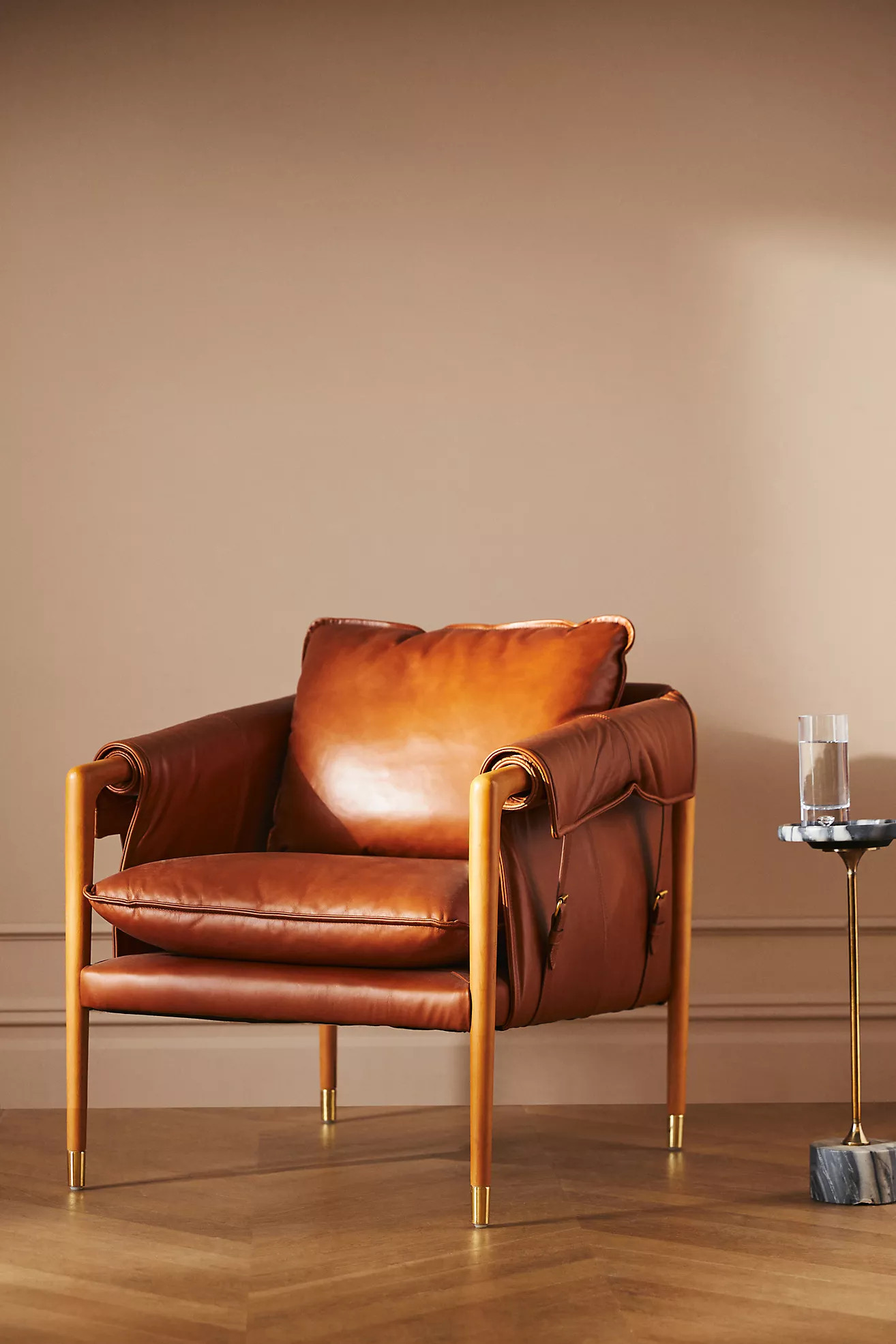 Havana Leather Chair | Anthropologie (US)