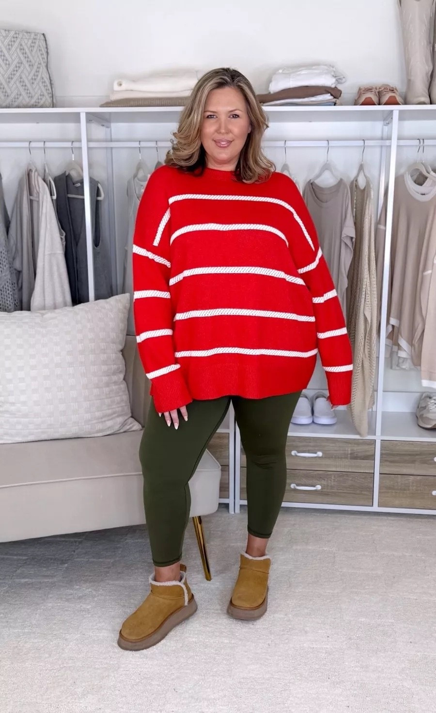 Both are XXL!

Plus size fashion, winter outfit ideas, holiday outfits, midsize outfit ideas, what to wear winter outfits, mom style, comfy casual, realistic outfit ideas

#LTKMidsize #LTKPlusSize #LTKOver40