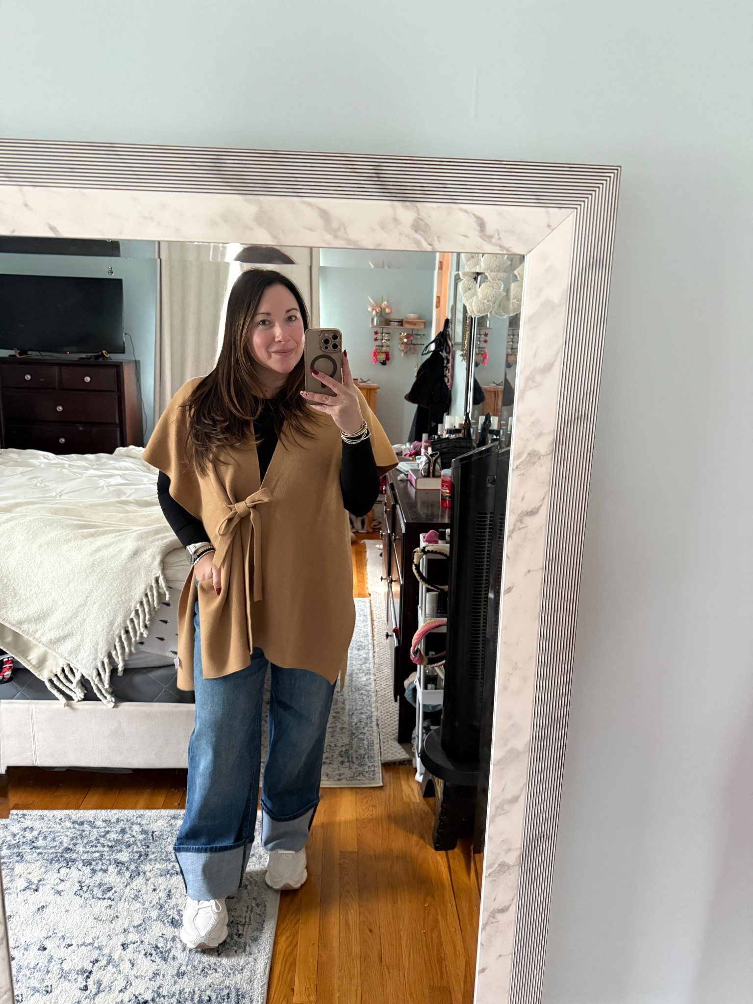 OOTD 

Top size large
Wrap m/l
Jeans size 10
Sneakers size 8.5

Casual | mom outfit | winter fashion

#LTKSaleAlert #LTKMidsize #LTKmomlife