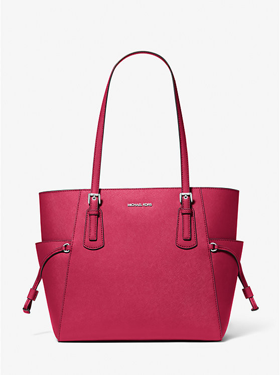 Voyager Large Saffiano Leather Tote Bag | Michael Kors CA