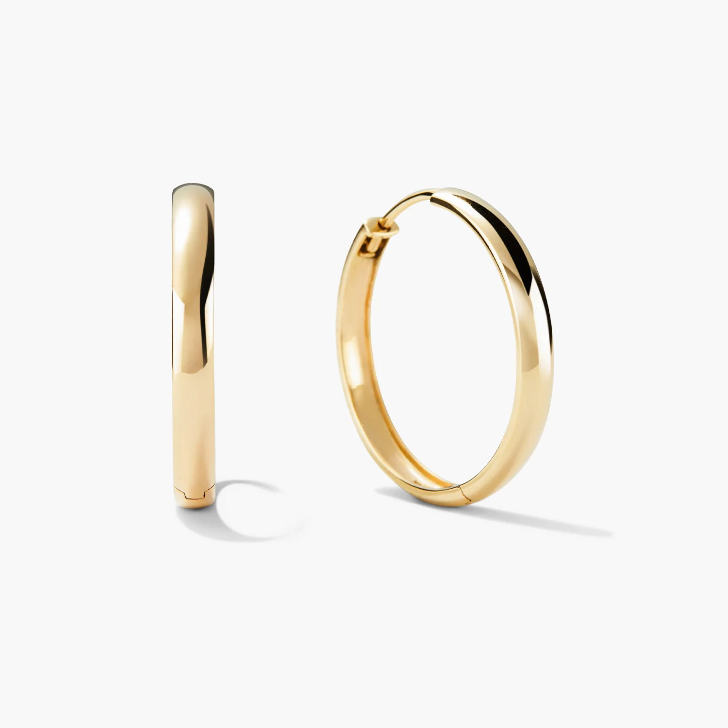 Bold Large Hoops | Mejuri Fine Crew