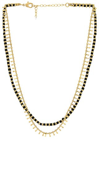 Simplicity Necklace & Hermiate in Gold | Revolve Clothing (Global)