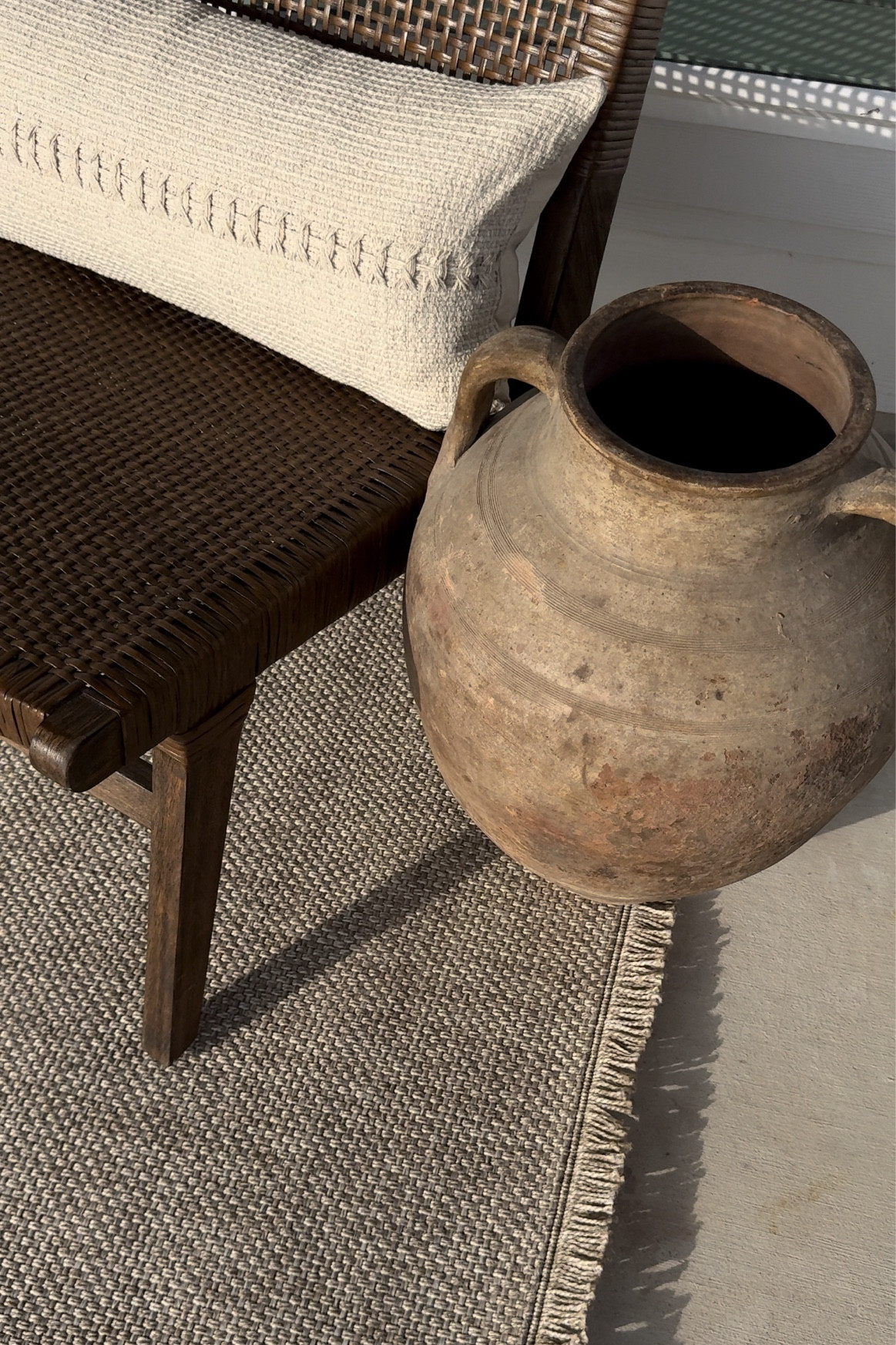 Neutral patio rug! #neutralpatiorug #loloirug #outdoorrug #patiorug #patioseason

#LTKHome
