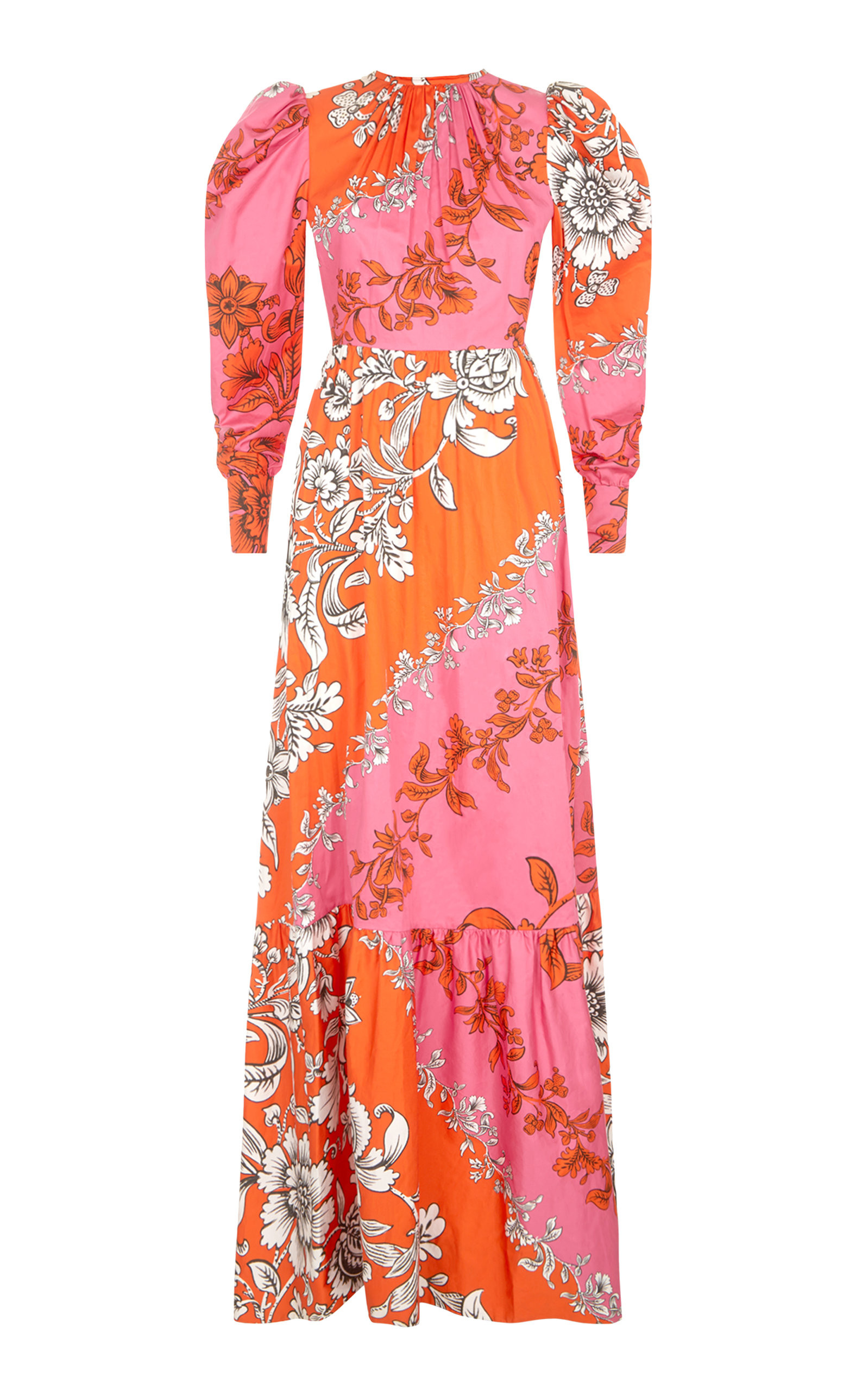 Erdem Claudina Floral Print Cotton Maxi Dress | Moda Operandi Global