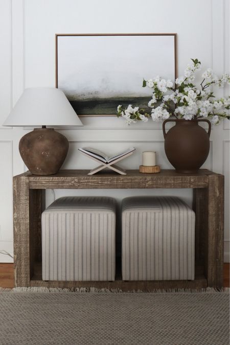 Console table decor for the living room 

#LTKhome #LTKfindsunder100 #LTKstyletip