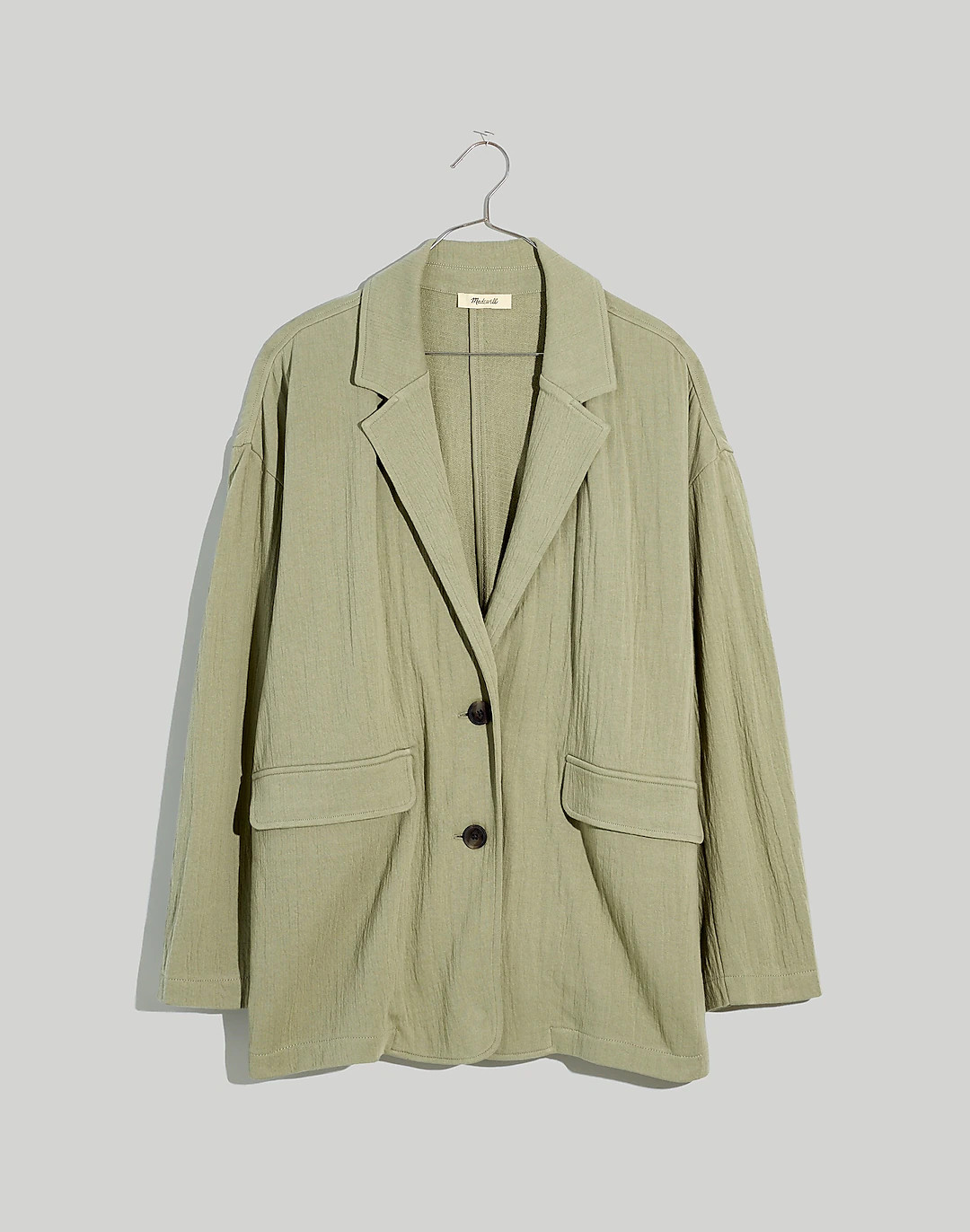 Rumpled Terry Blazer | Madewell