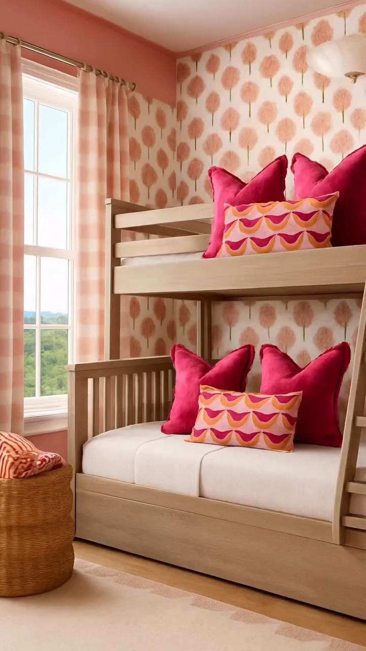 This one’s for the girls!!! Comment SHOP & I’ll send you the link to this girls bunk room design 💕🧡

.

.

Comment SHOP below to receive a DM with the link to this post on my LTK ⬇ https://liketk.it/5eHCh #ltkkids #ltkstyletip #ltkhome #virtualdesign #homedecor #virtualdesigner #homedesign #interiorstyling #virtualinteriordesign #homeinspiration #interiordesign #bunkroom #kidsroomdesign #bunkbeds