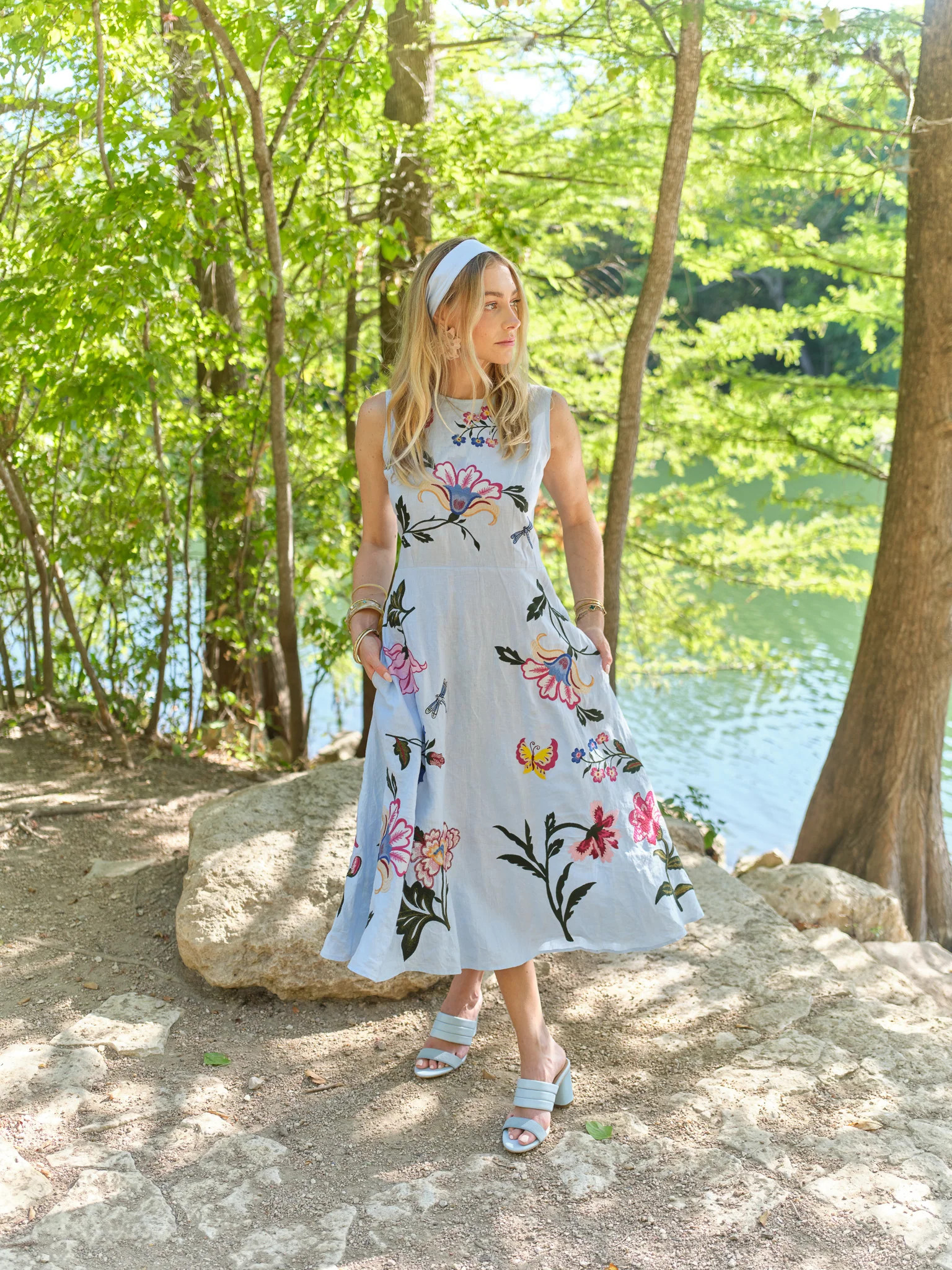 GLORIOSA - Light Blue by Fanm Mon | Support HerStory