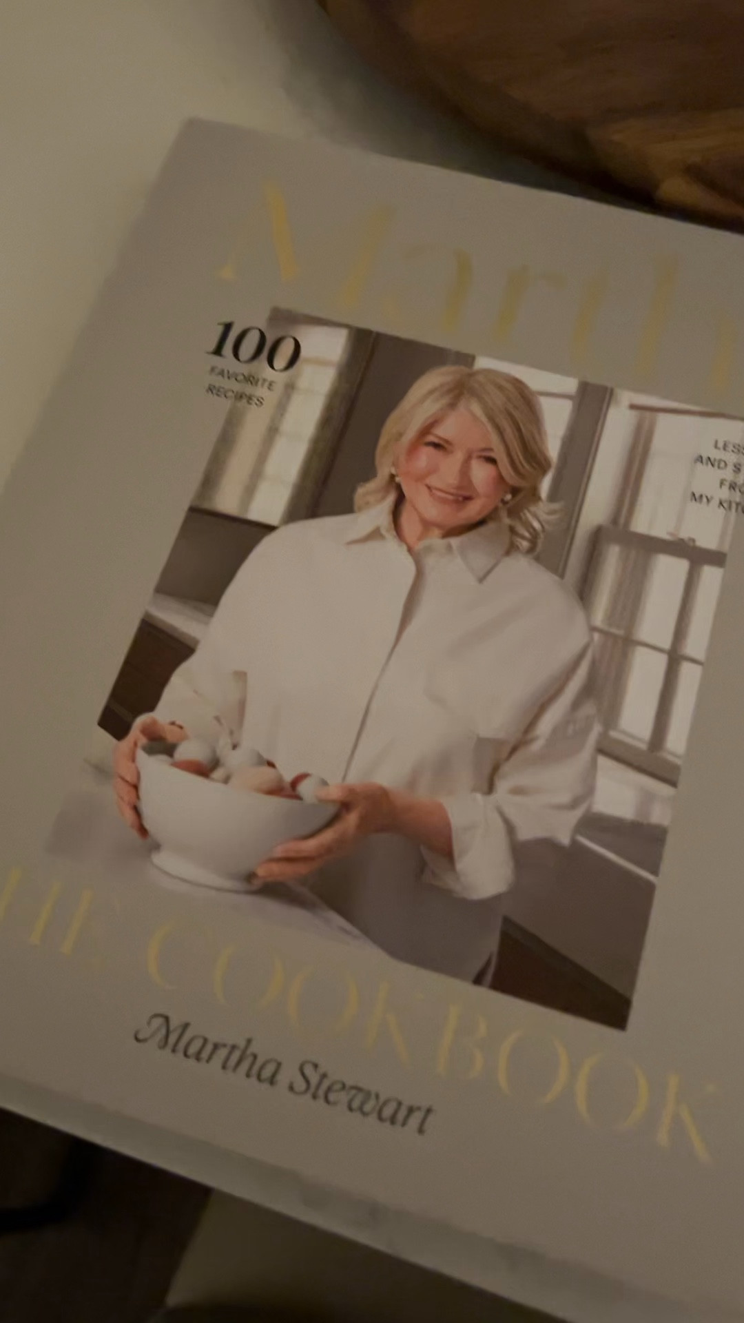 So excited about my new Martha Stewart cookbook, it is her one hundredth cookbook and my sweet daughter got it for me for Christmas and it is available at target. 

#LTKHoliday #LTKGiftGuide #LTKHome