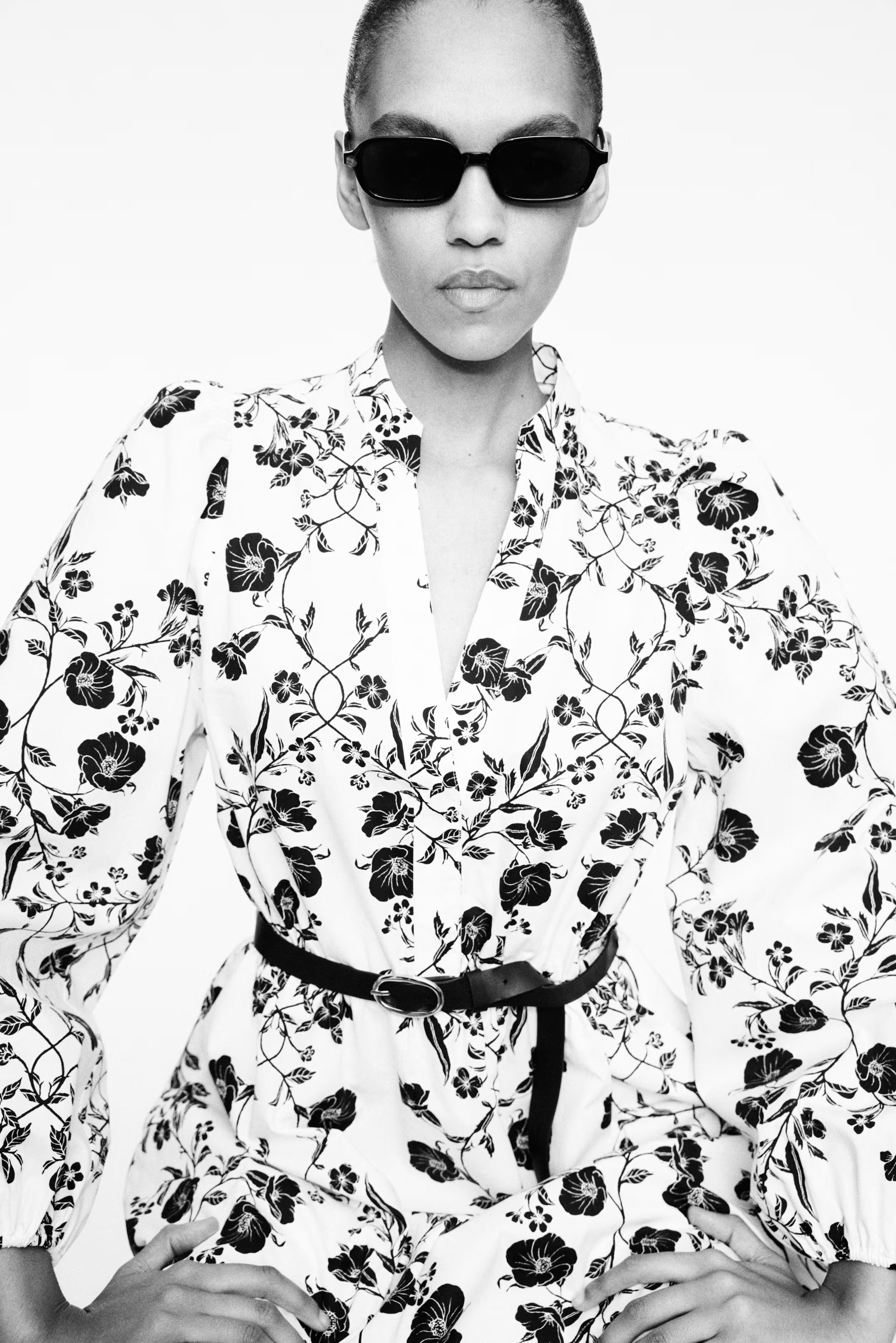 Belted Bubble-Hem Dress | H&M (US + CA)