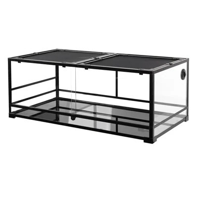 Oiibo 2 In 1 Reptile Glass Terrarium 48 X 18 Inches | Wayfair North America