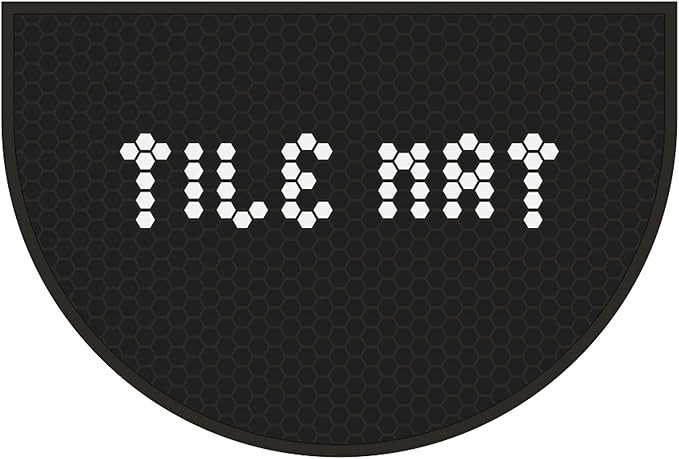 Letterfolk Customizable Doormat - Half Moon All Weather Rubber Doormat 36x24 - Black | Amazon (US)