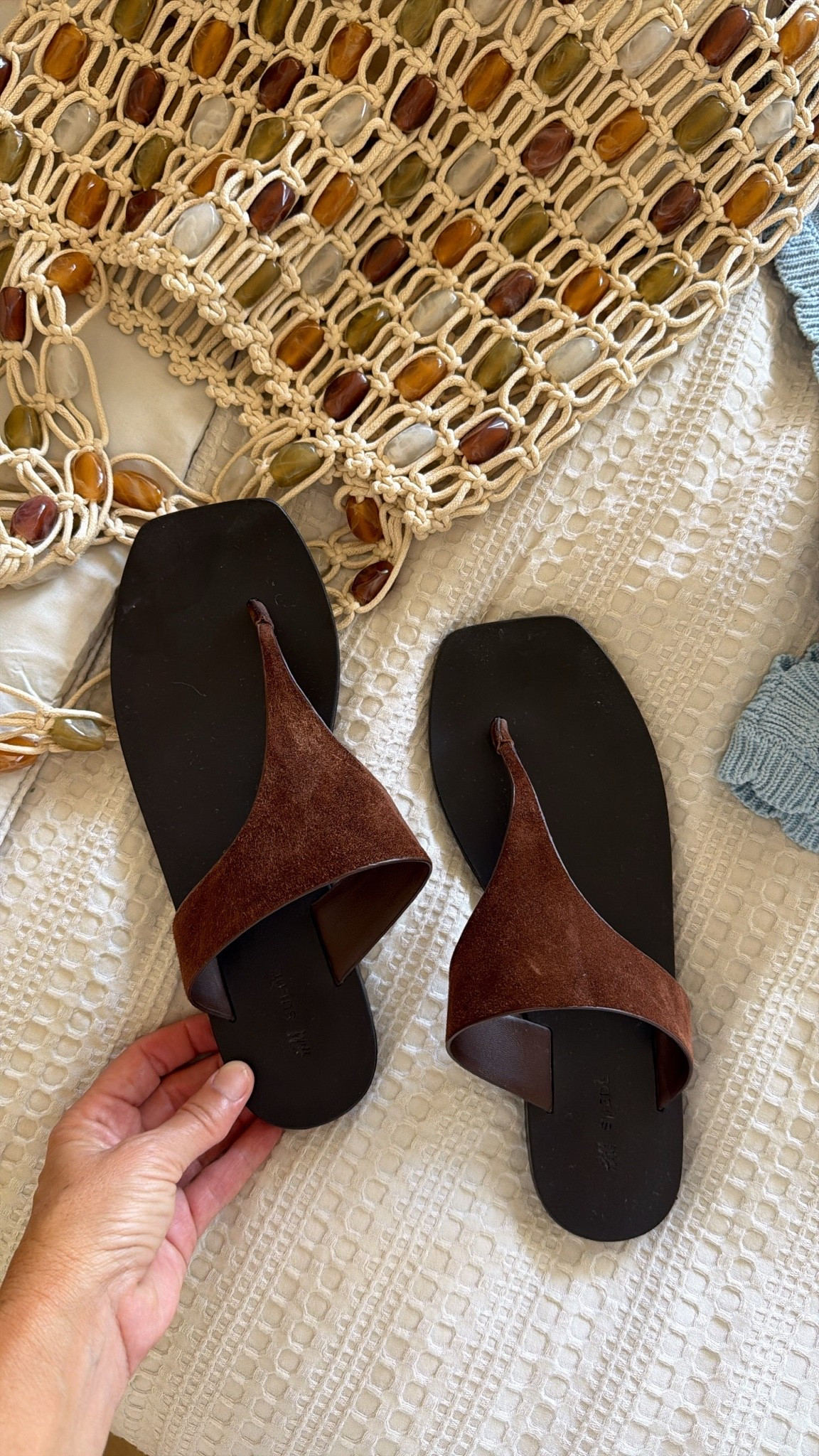 Suede sandals are 46% off on crazy sale
I usually size down with this brand

#LTKgrwm #LTKootd #LTKSaleAlert