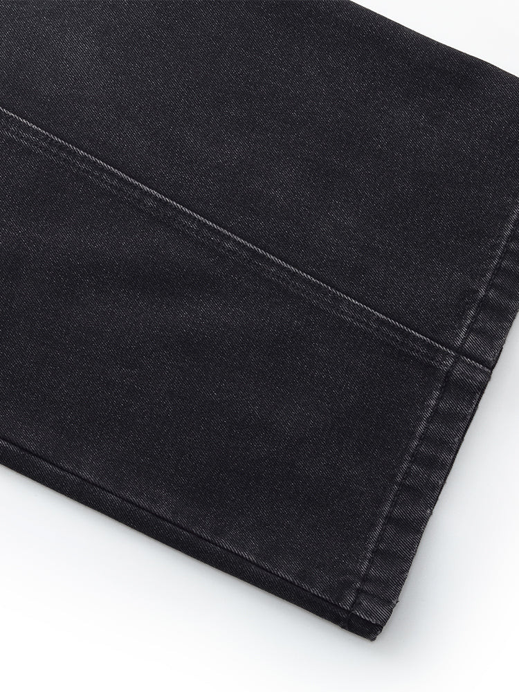 Jeans Palazzo para Mujer con Cintura Ajustable de Mezclilla | GOELIA