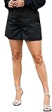 The Drop Women's Black Satin Shorts by @kerrently | Amazon (US)