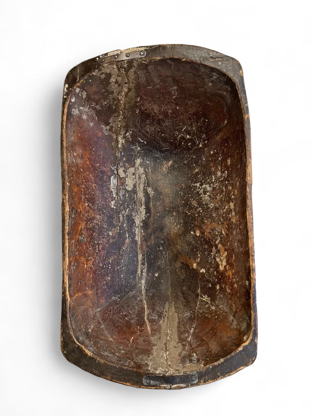 26 Inch Antique Rustic Bowl/rustic Bowl/dough Bowl With Metal Repairs. - Etsy | Etsy (US)