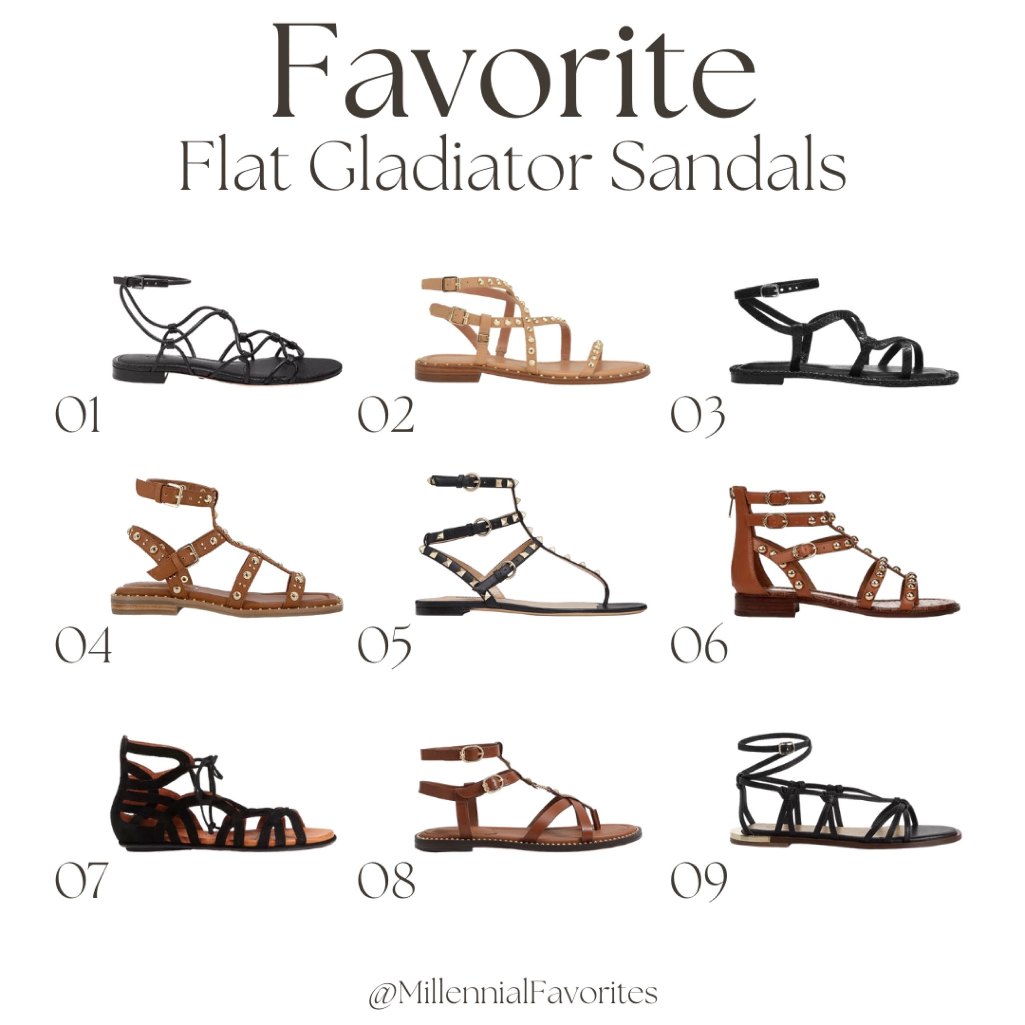 These are a few of my favorite flat gladiator sandals! Which are you wearing to spice up an outfit? 

#LTKFestival #LTKstyletip #LTKsalealert