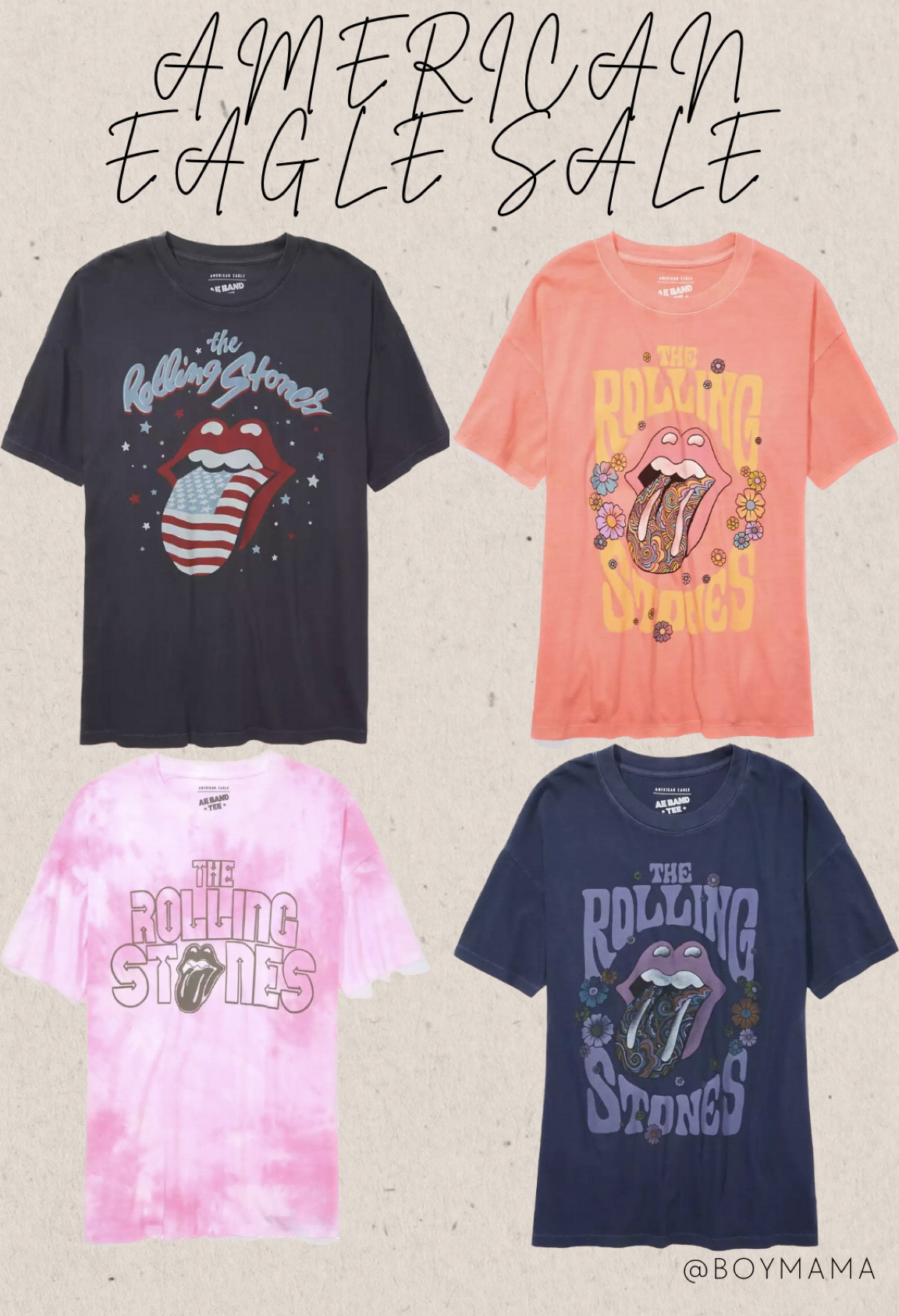 Rolling stones t shirt hotsell american eagle