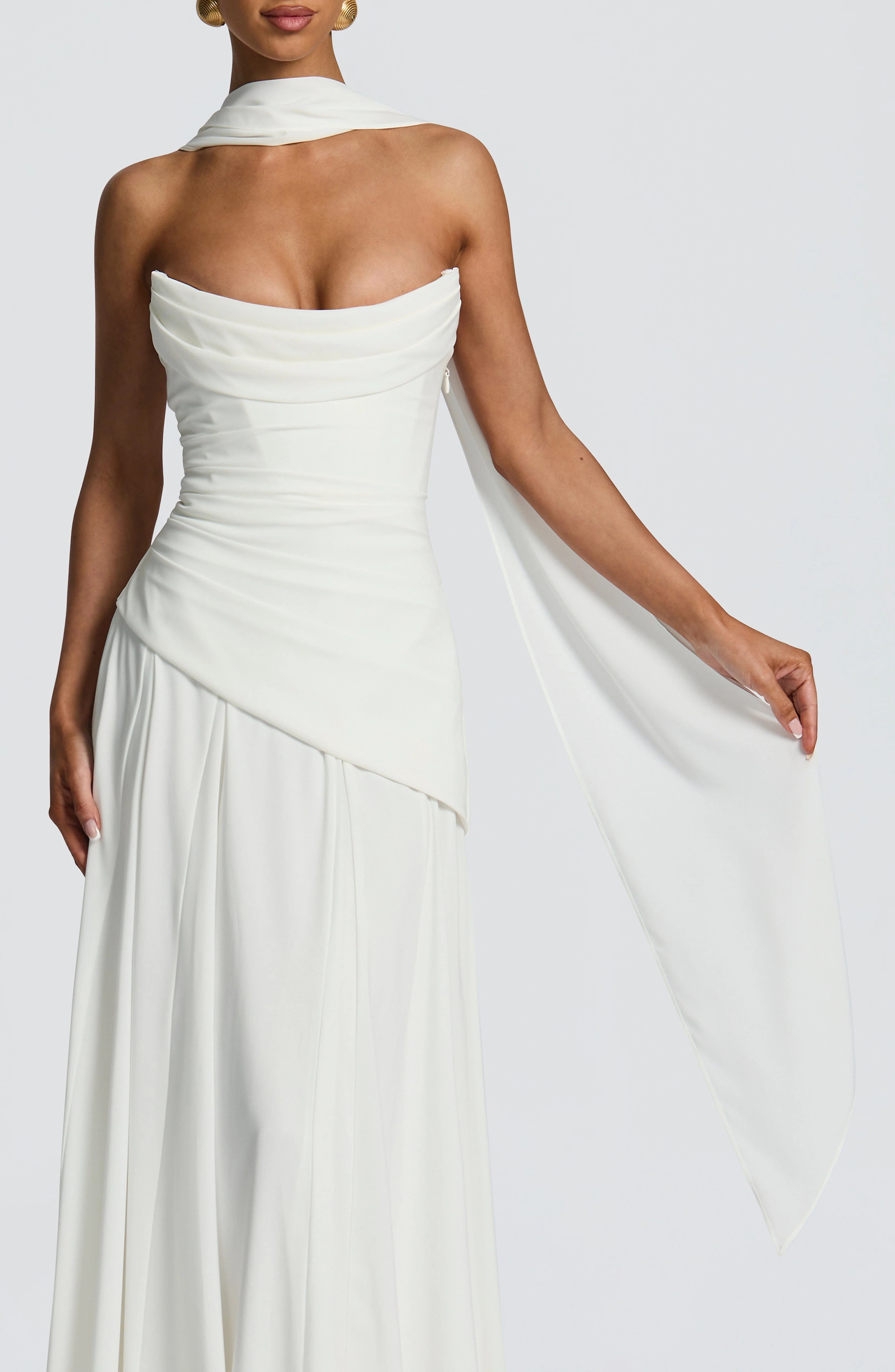 Mila Scarf - Ivory | Babyboo (global)