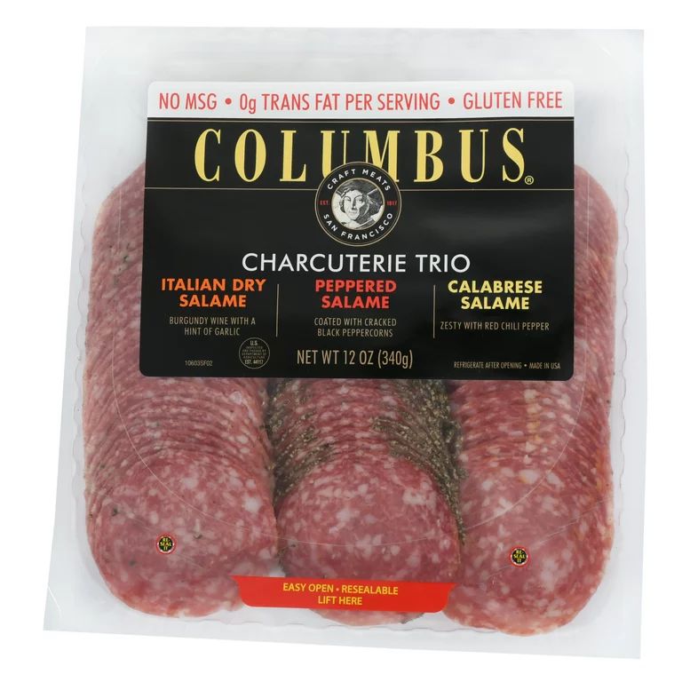 COLUMBUS Sliced Charcuterie Trio, 4 oz | Walmart (US)
