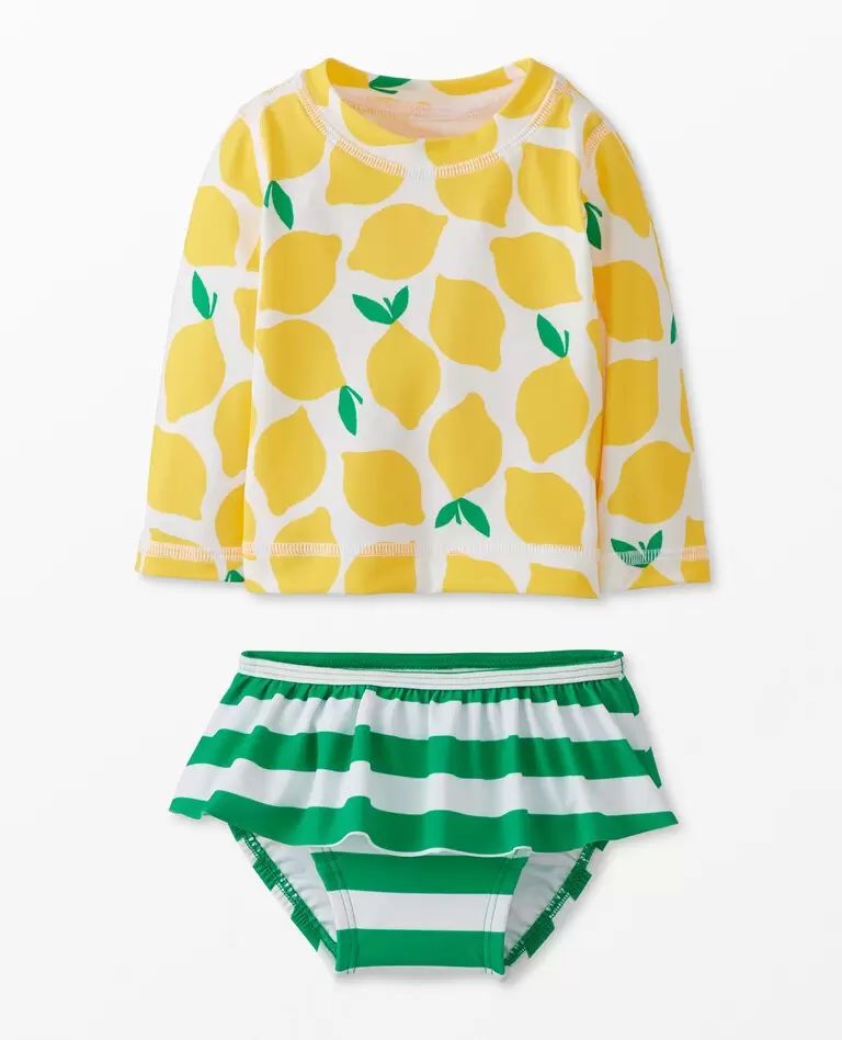Baby Rash Guard & Skirted Bikini Bottom Set | Hanna Andersson