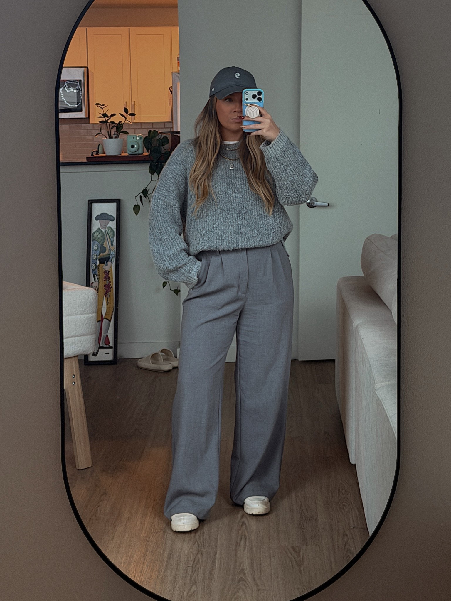 tee - h&m
hat - 47
pants and sweater - abercrombie
loafers - sam edelman

#LTKFindsUnder50 #LTKootd #LTKWorkwear