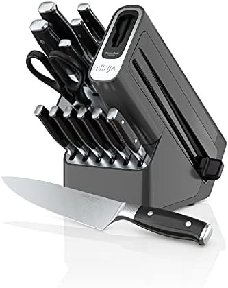 Ninja K32014 Foodi NeverDull Premium Knife System, 14 Piece Knife Block Set with Built-in Sharpen... | Amazon (US)