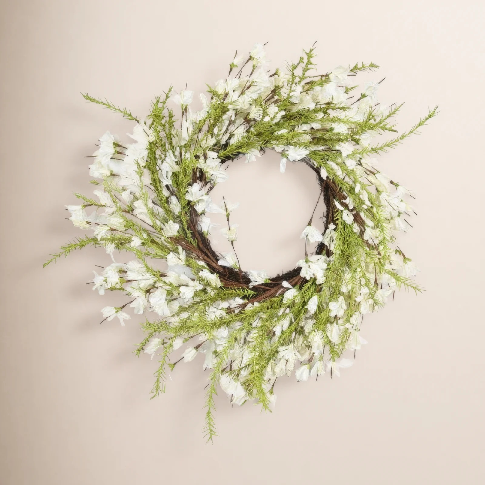 26" Forsythia Spring Wreath | Joss & Main