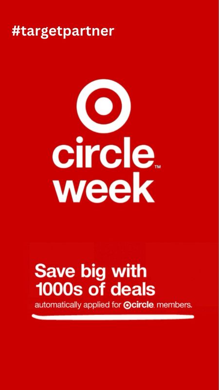 #ad THIS IS NOT A DRILL! @target Circle Week is happening 4/7-4/13, and you do NOT want to miss out on all the incredible deals. All you need to do to get in on the 30% off member-only deals throughout the week is download the Target app, and the special offers will be automatically applied when you scan your app barcode at checkout! With over thousands of deals, there are savings in every aisle to discover, so download the free Target app and get ready for Target Circle Week. 🎯#target #targetdoesitagain #targetcircleweek #targetpartner 

#LTKxTarget
