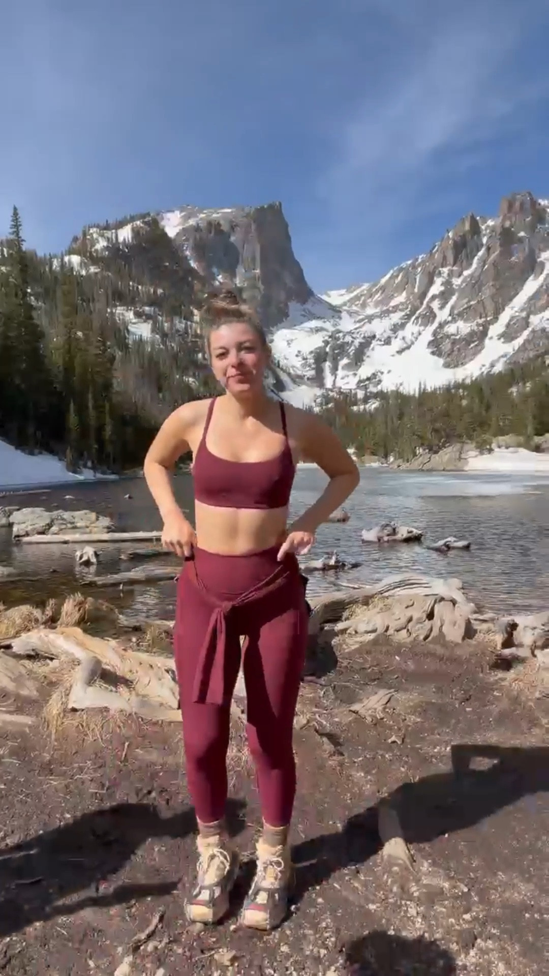 lululemon hiking outfit in the mountains 

i do a size up to a 4 in lululemon 

Fitness
Workout
Gym
Activewear
Hiking
Running
Puffer vest
Leggings
Sports bra

#LTKfitnessgoals #LTKActive #LTKgrwm