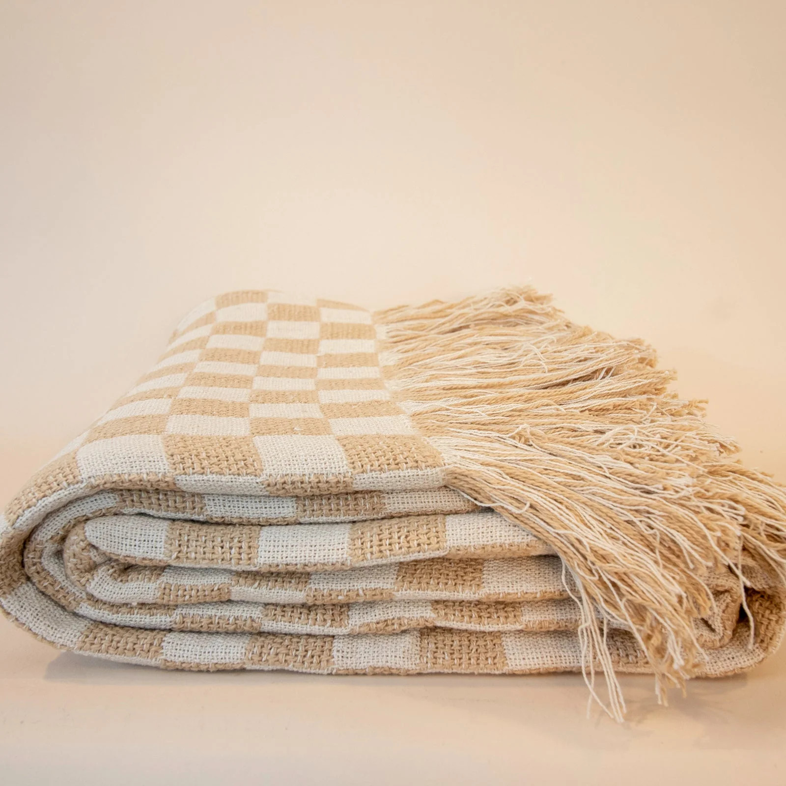 Frannie Checkered Throw | Joyfully Said