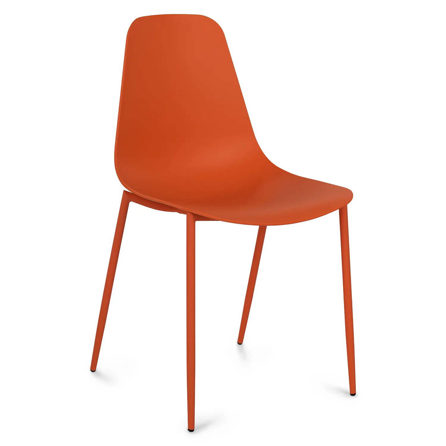 Svelti Dining Chair - Begonia Orange | Article