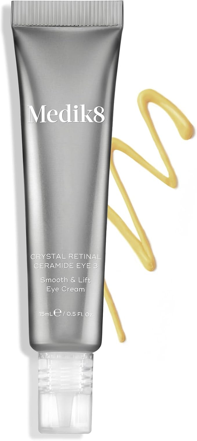 Medik8 Crystal Retinal Ceramide 3 Eye Cream - Anti Ageing & Anti Wrinkle - Smooth & Lift Eye Crea... | Amazon (UK)