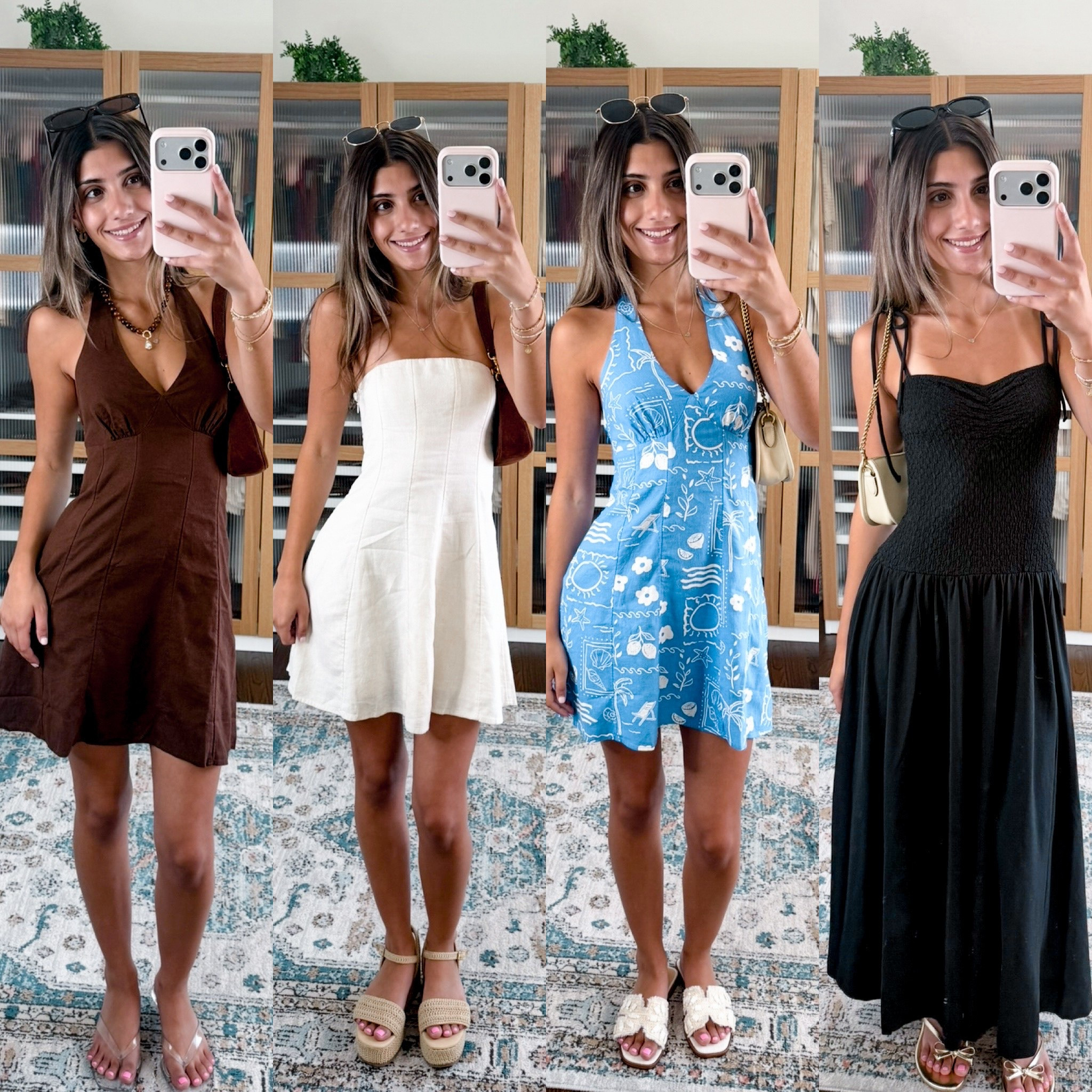 My daughter is wearing size xxs in all @American Eagle Outfitters dresses
She is 5’2 and 95 pounds

#LTKootd #LTKKids