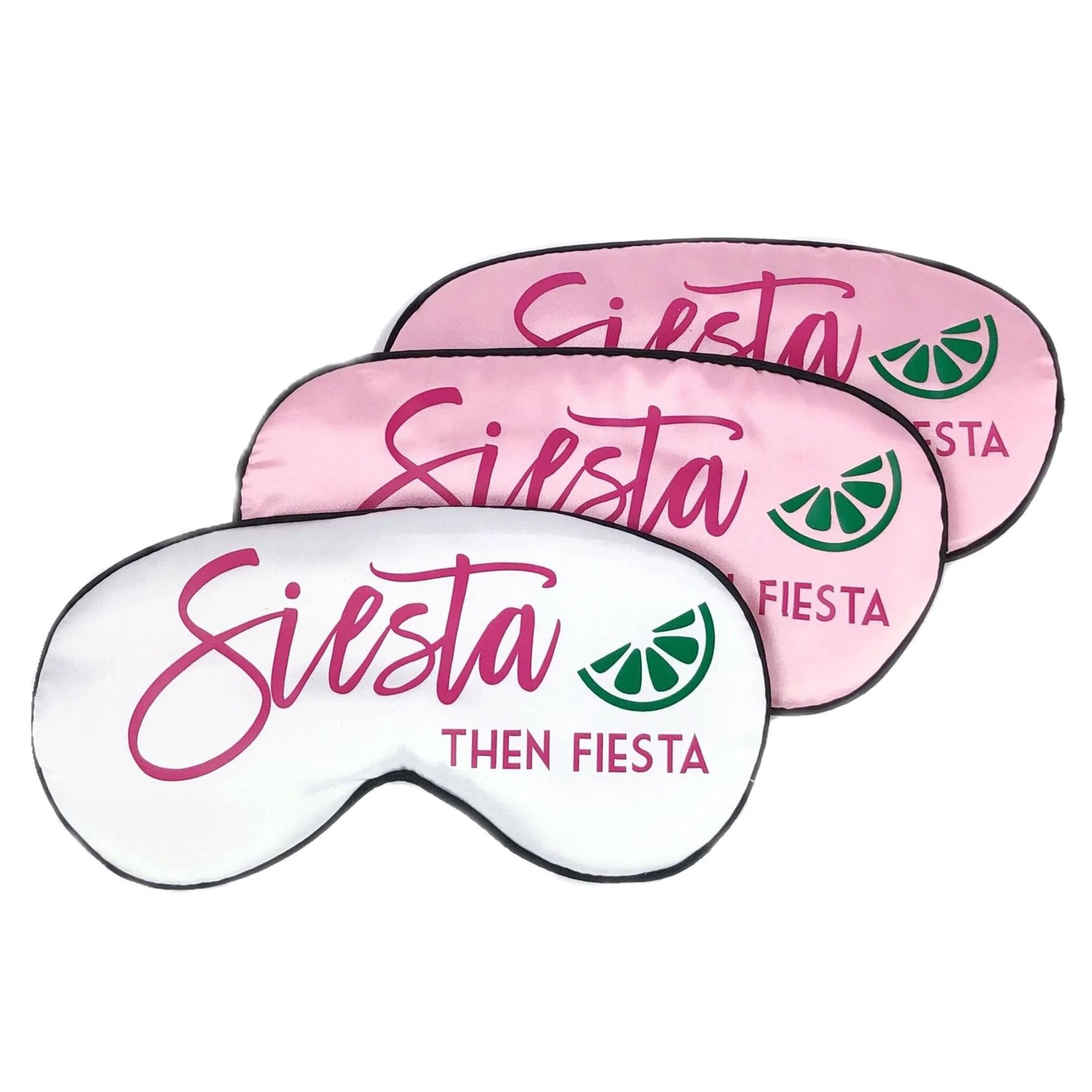 Siesta then Fiesta Sleep Mask | Sprinkled With Pink