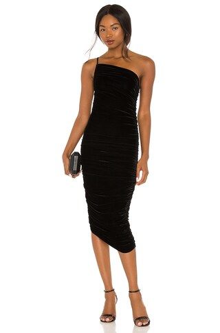 Lovers and Friends Milwood Midi Dress in Black from Revolve.com | Revolve Clothing (Global)