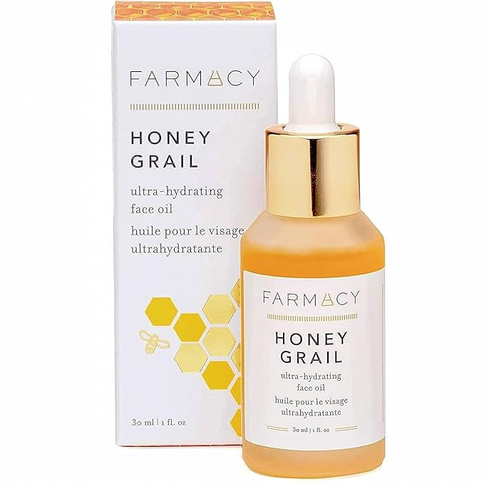 Farmacy Hydrating Face Oil - Honey Grail Nourishing Oil for Skin & Hair - Infused with Sea Buckth... | Amazon (US)