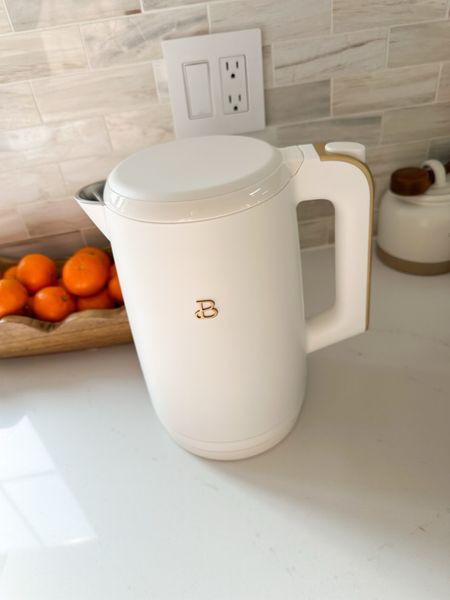 Beautiful electric kettle from the Drew Berrymore line at Walmart — color is white icing. 



#LTKstyletip #LTKhome #LTKfindsunder50