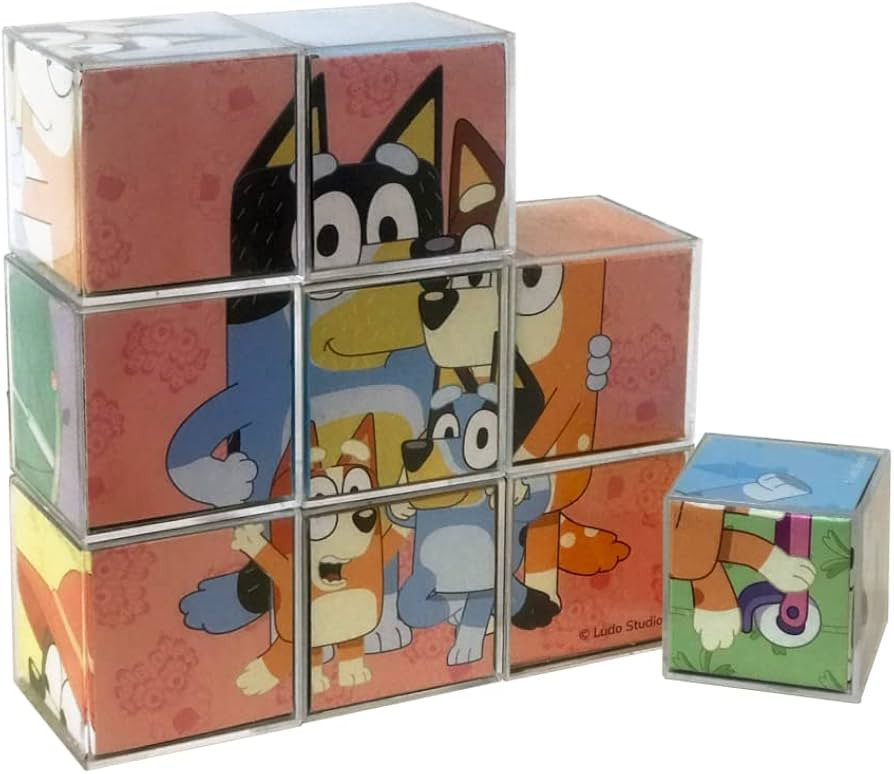 Cefa Toys Rompecabezas 9 Cubos Bluey | Amazon (ES)