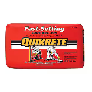 50 lb. Fast-Setting Concrete Mix | The Home Depot