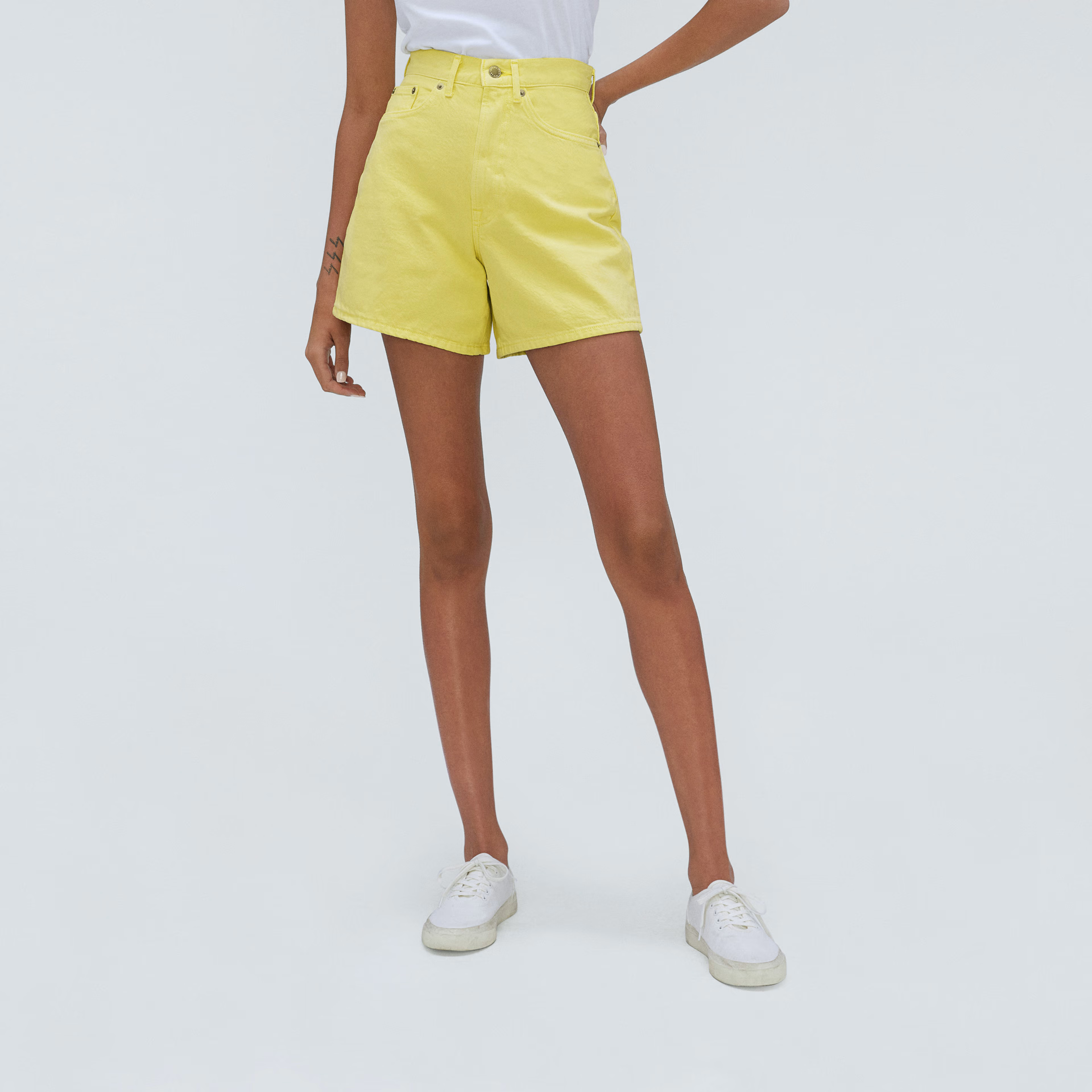 The A-Line Denim Short | Everlane