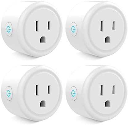 Mini Smart Plug, Wi-Fi Outlet Socket Works with Alexa and Google Home, Remote Control with Timer ... | Amazon (US)