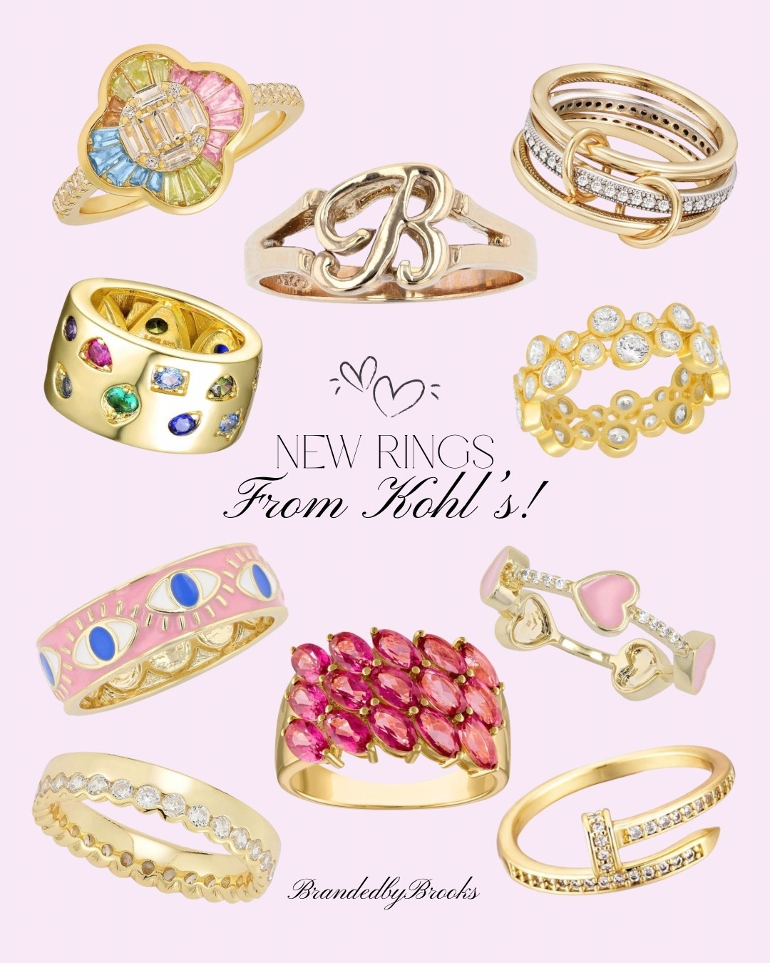 Obsessed is an understatement 😍✨ These new rings from Kohl’s are giving designer vibes without the designer price. Stackable, colorful, and sooo giftable 💖 Linking all my faves on LTK!

#LTKSaleAlert #LTKValentine #LTKootd