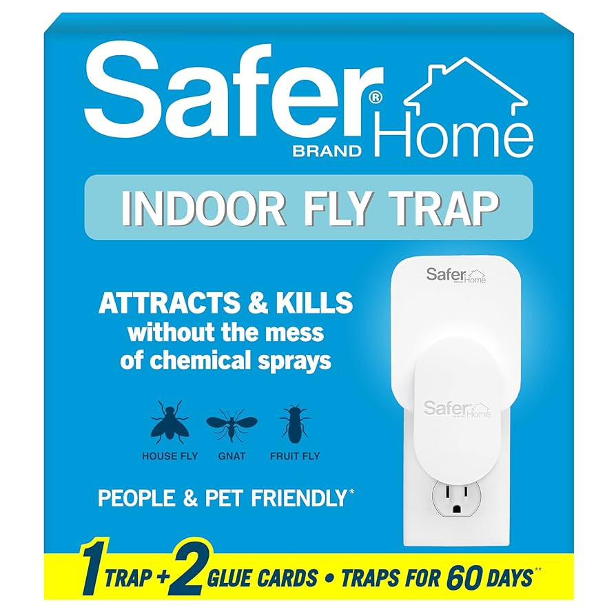 Safer Home Indoor Plug-In Fly Trap - SH502 - Effective Fruit Fly Traps for Indoors, Gnat Traps fo... | Amazon (US)