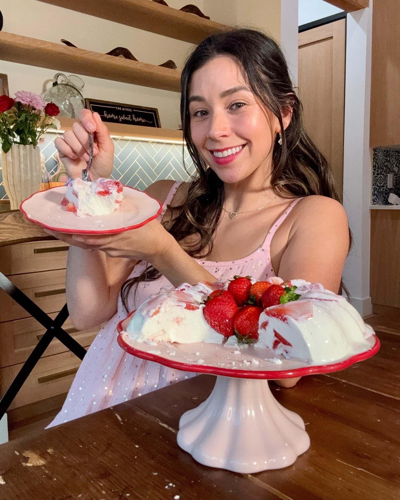 Yogurt Gelatin Cake🍥