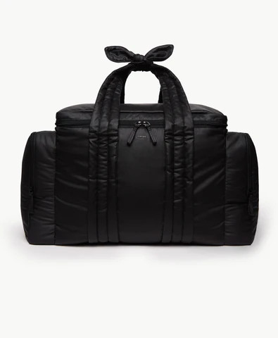 Caraa Baby Hospital Bag in Black GOTS-Certified Organic Cotton | Caraa