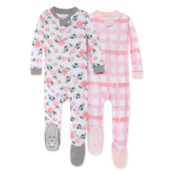 Autumn Bloom Organic Cotton Snug Fit Sleeper 2 Pack | Burts Bees Baby